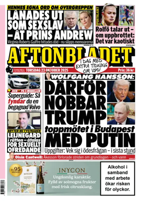 Cover of Aftonbladet