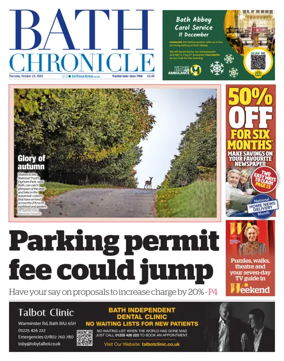 Cover of Bath Chronicle