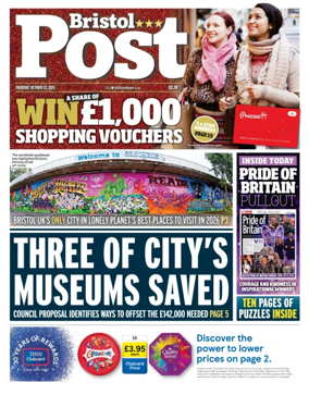 Cover of Bristol Post
