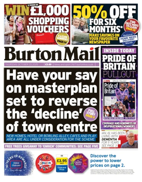 Cover of Burton Mail