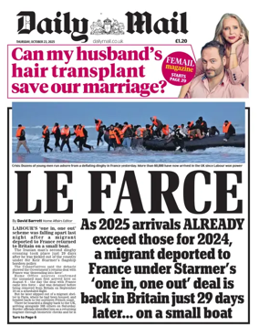 Cover of Daily Mail