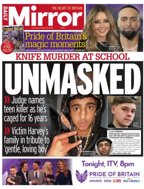 Cover of Daily Mirror