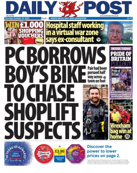 Cover of Daily Post (North Wales)