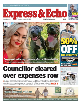 Cover of Express & Echo (City & East Devon Edition)