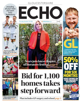 Cover of Gloucestershire Echo