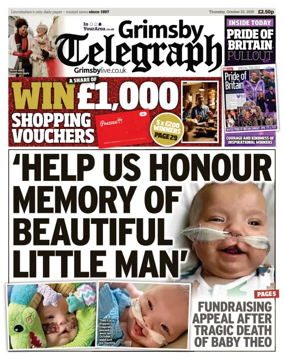 Cover of Grimsby Telegraph