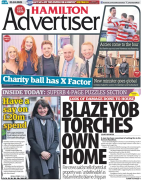 Cover of Hamilton Advertiser