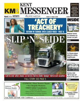 Cover of Kent Messenger Maidstone