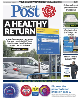 Cover of Lancashire Evening Post
