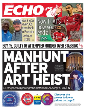 Cover of Liverpool Echo