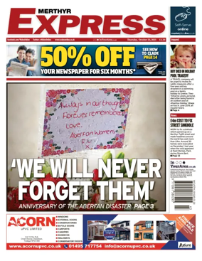 Cover of Merthyr Express