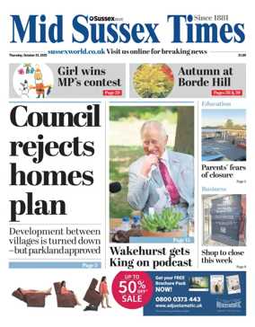 Cover of Mid Sussex Times