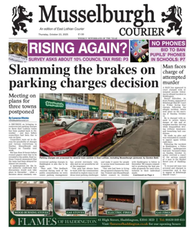 Cover of Musselburgh Courier