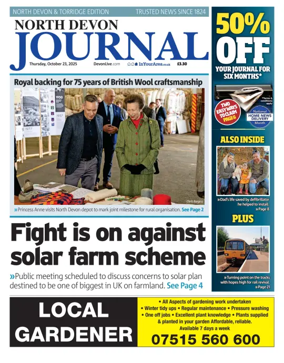 Cover of North Devon Journal