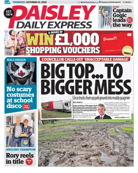 Cover of Paisley Daily Express