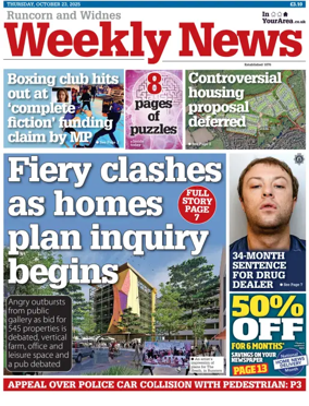 Cover of Runcorn & Widnes Weekly News