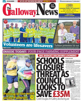 Cover of The Galloway News