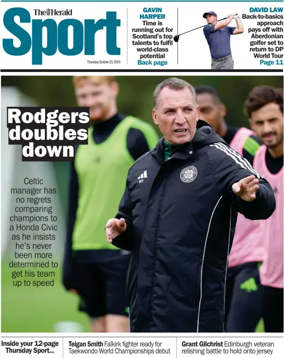 Cover of Herald Sport