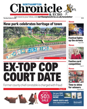 Cover of The Northampton Chronicle and Echo