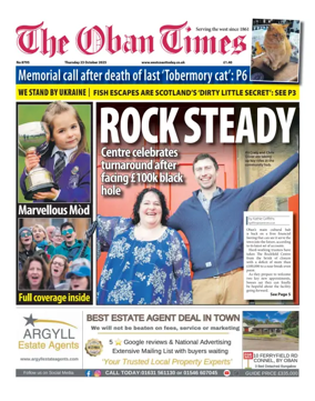Cover of The Oban Times
