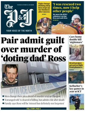 Cover of The Press and Journal (Highlands & Islands)