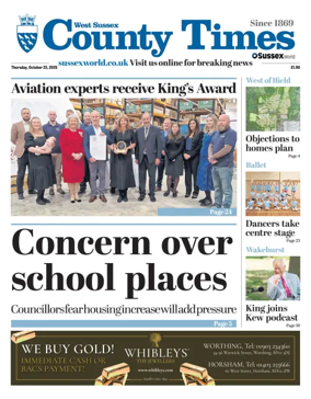 Cover of West Sussex County Times