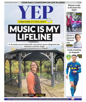 Cover of Yorkshire Evening Post