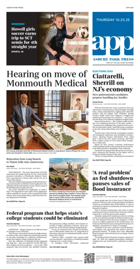 Cover of Asbury Park Press