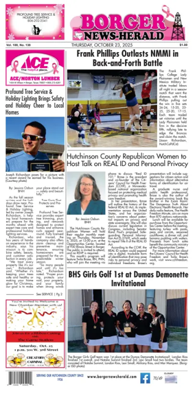 Cover of Borger News-Herald