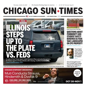 Cover of Chicago Sun-Times
