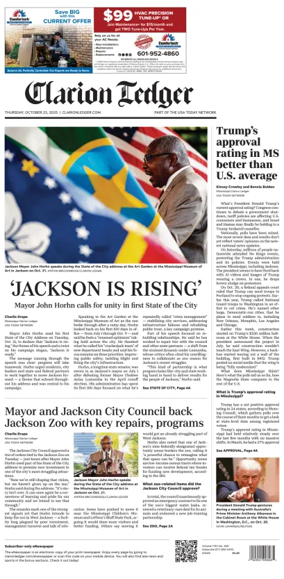 Cover of Clarion Ledger