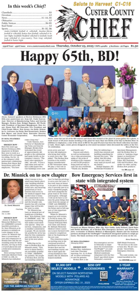 Cover of Custer County Chief