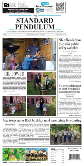 Cover of East Greenwich Pendulum