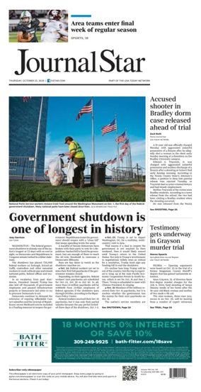 Cover of Journal Star (Peoria)