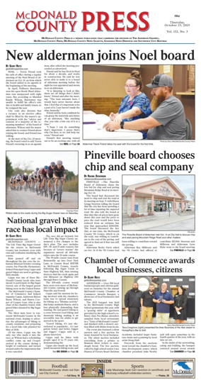 Cover of McDonald County Press