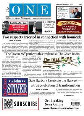 Cover of Observer News Enterprise