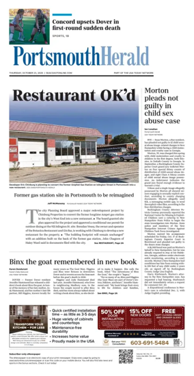 Cover of Portsmouth Herald
