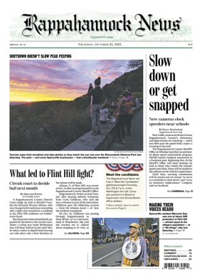 Cover of Rappahannock News