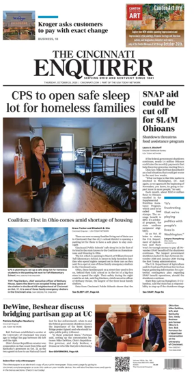 Cover of The Cincinnati Enquirer