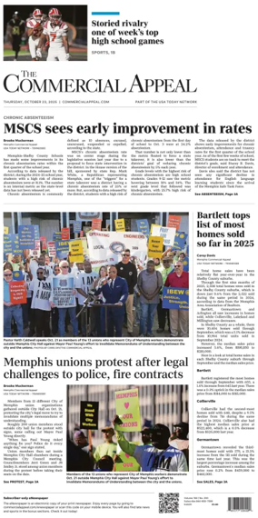 Cover of The Commercial Appeal