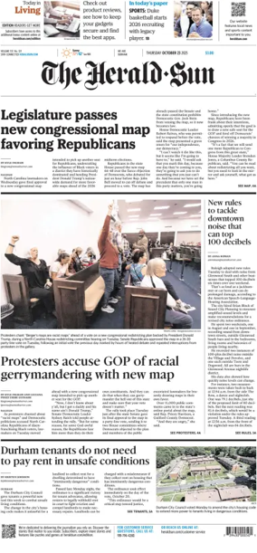 Cover of The Herald Sun