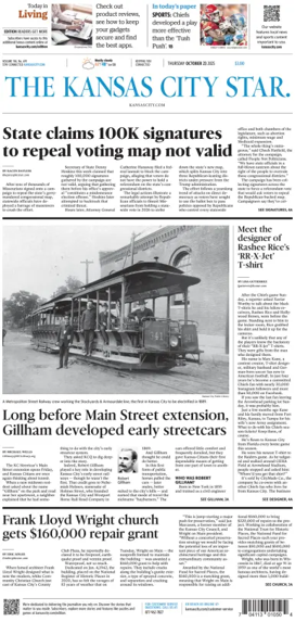 Cover of The Kansas City Star
