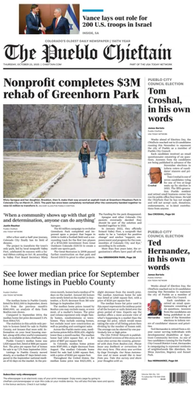 Cover of The Pueblo Chieftain