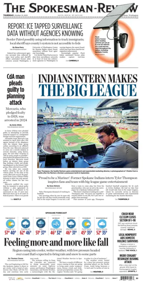 Cover of The Spokesman-Review (Spokane)