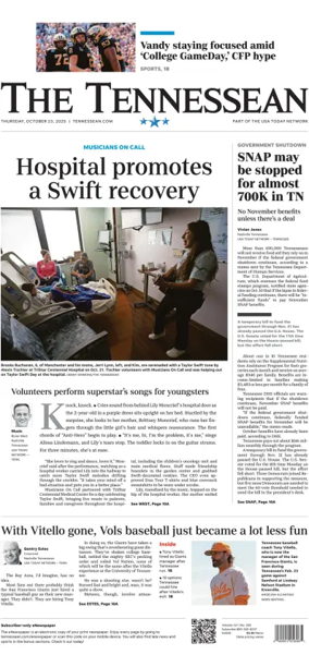 Cover of The Tennessean