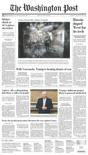Cover of The Washington Post