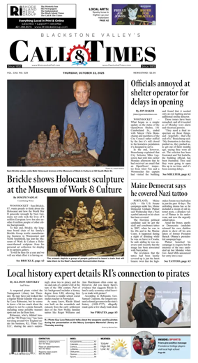 Cover of Woonsocket Call