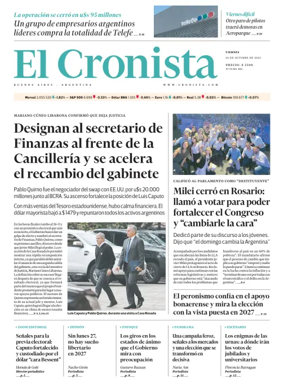 Cover of El Cronista comercial
