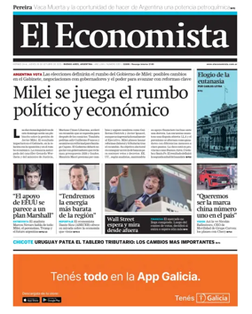 Cover of El Economista (Argentina)