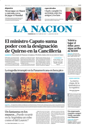 Cover of La Nacion